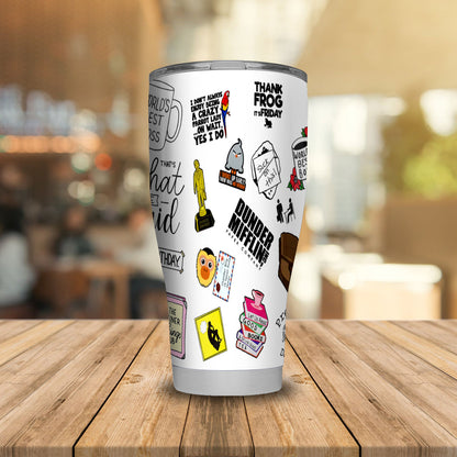 Unifinz The Office Tumbler TO Icon Tumbler Cup 20 Oz 30 Oz Awesome The Office Travel Mug 2025