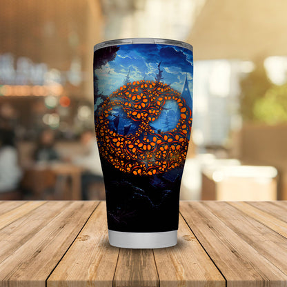 Unifinz TNBC Tumbler The Nightmare Pumpkin King Tumbler Cup Cool Amazing DN TNBC Travel Mug Jack Skellington Tumblers 2026