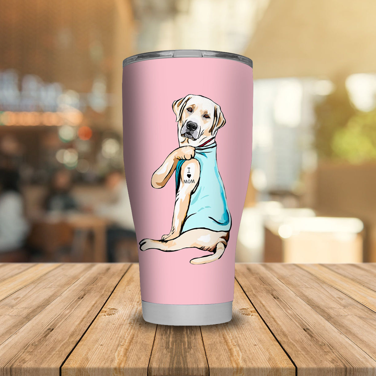 Unifinz Dog Tumbler Cup Dog Labrador Mama Dog Mama Lovers Tumbler Cute Dog Labrador Tumblers 20 Oz 30 Oz 2026