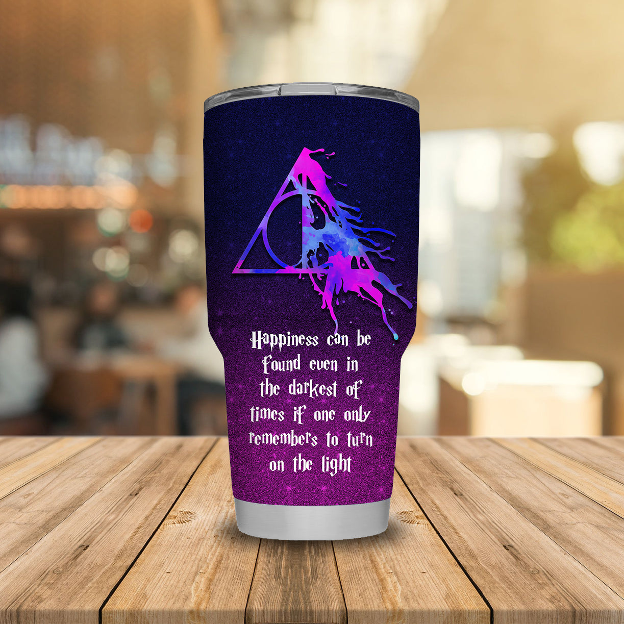 Unifinz HP Tumbler Happiness Can be Found Even In The Darkest Of Times HP Tumbler Cup Awesome High Quality HP Travel Mug 2026