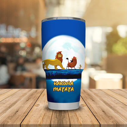 Unifinz LK Tumbler Hakuna Matata Simba and Friends Tumbler Cup Cute High Quality DN LK Travel Mug 2025