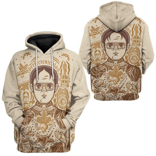 The Office Hoodie Dwight Schrute Perfectenschlag Hoodie Colorful Unisex