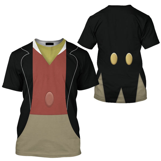 DN T-shirt Jiminy Pinocchio Costume T-shirt Colorful Unisex Adults New Release