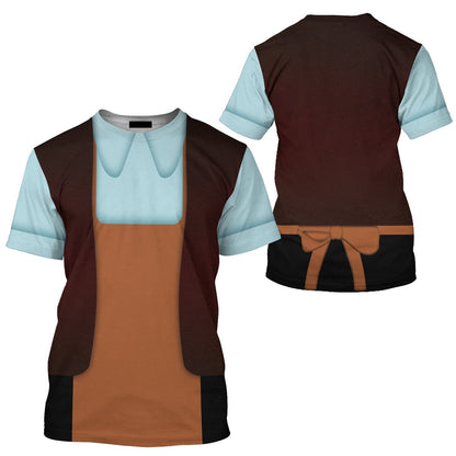 DN T-shirt Mister Geppetto Pinocchio Costume T-shirt Colorful Unisex Adults New Release