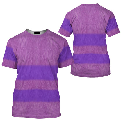DN T-shirt Ar Monsters Monsters Inc Costume T-shirt Pink Purple Unisex Adults New Release