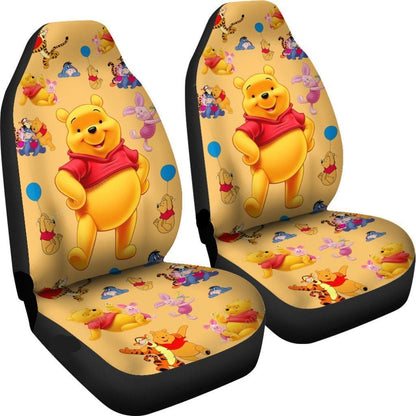 WTP Car Seat Covers Pooh And Friends Pattern Seat Covers