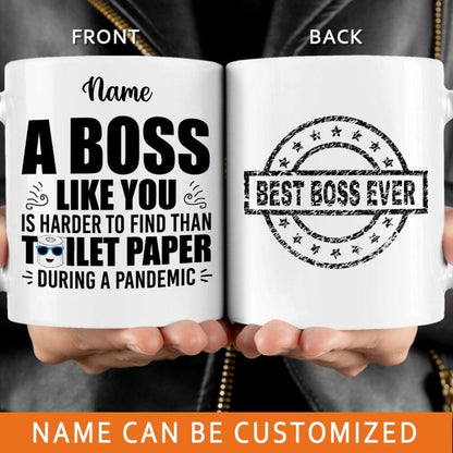 Personalized Boss Mug Custom A Boss Like You Mug 11 oz white