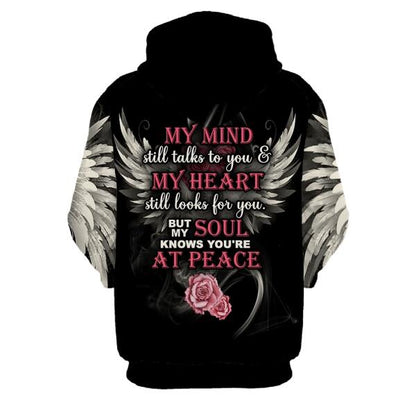 Personalized Memorial Hoodie You'll Be Remembered For Mom, Dad, Grandpa, Son, Daughter Custom Memorial Gift M442