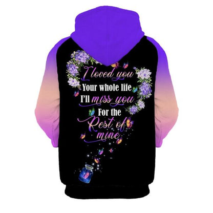 Personalized Memorial Hoodie I Will Carry You With Me For Mom, Dad, Grandpa, Son, Daughter Custom Memorial Gift M460