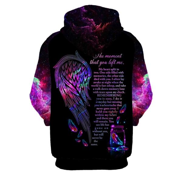 Personalized Memorial Hoodie Your Wings Were Ready For Mom, Dad, Grandpa, Son, Daughter Custom Memorial Gift M472