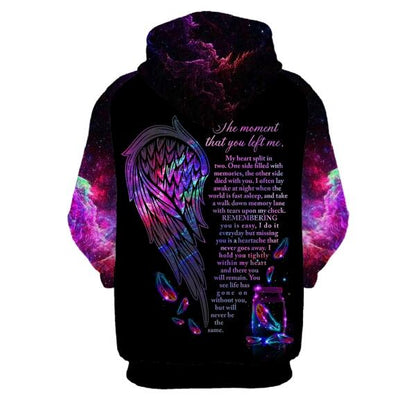 Personalized Memorial Hoodie Your Wings Were Ready For Mom, Dad, Grandpa, Son, Daughter Custom Memorial Gift M472