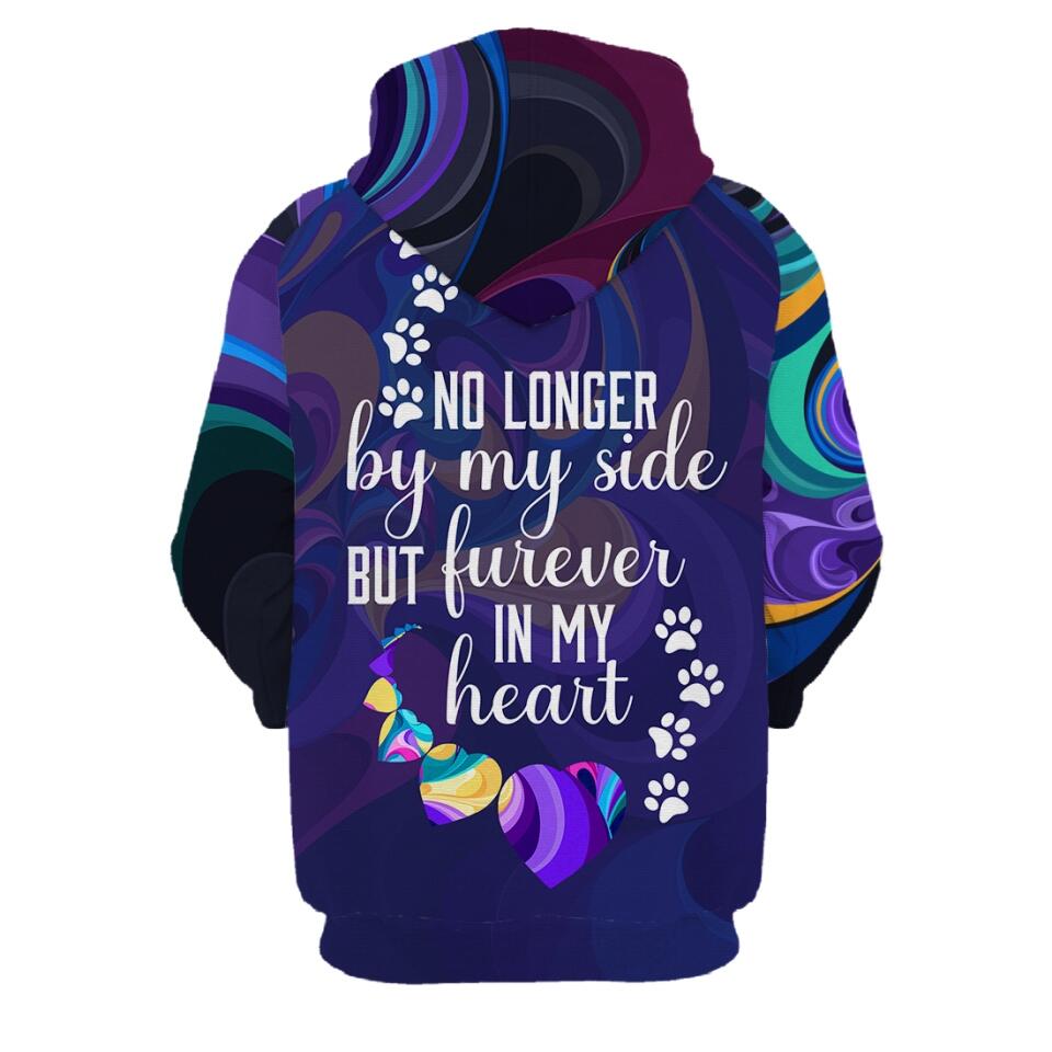 Personalized Pet Memorial Hoodie My Angel Has Paws For Loss Of Pet Custom Memorial Gift M524