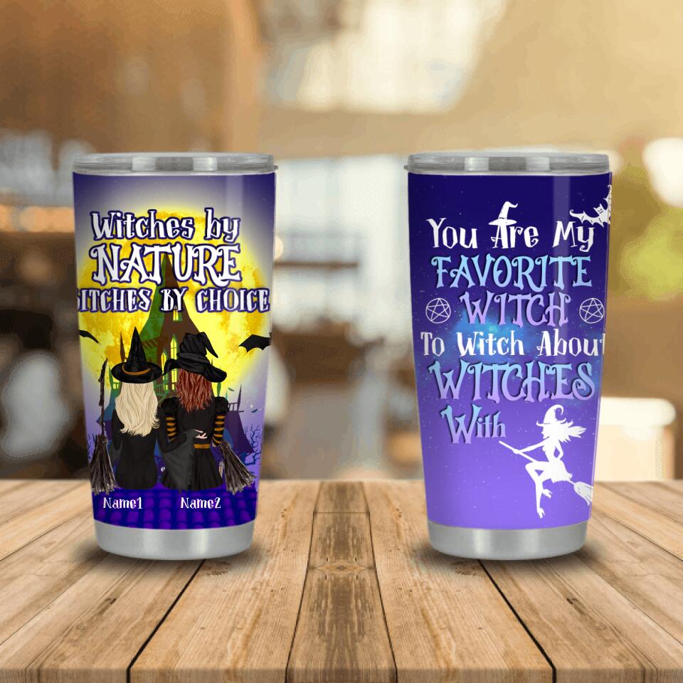 Personalzied Witch Tumbler For Halloween You Are My Favorite Witch Halloween Tumbler 20oz Blue W02