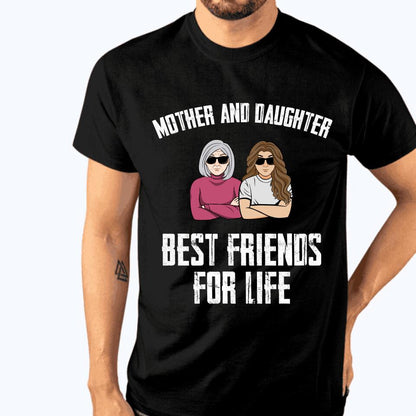 Custom Mother Tshirt Mother And Daughter T-shirt Mother Day Gift F154