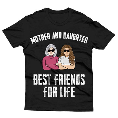 Custom Mother Tshirt Mother And Daughter T-shirt Mother Day Gift F154