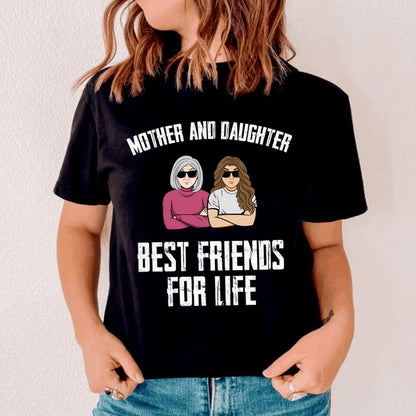 Custom Mother Tshirt Mother And Daughter T-shirt Mother Day Gift F154