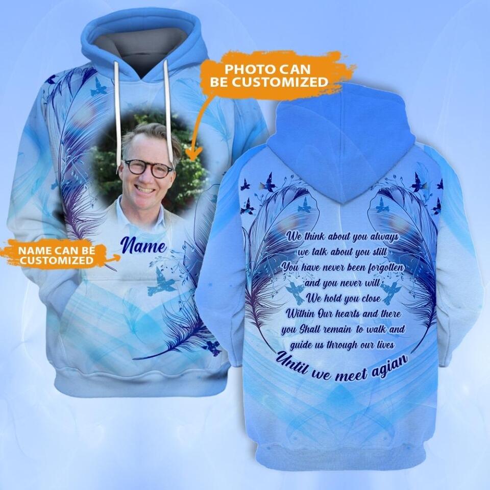 Personalized Memorial Hoodie Until We Meet Again Custom Memorial Gift M748