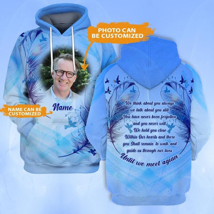 Personalized Memorial Hoodie Until We Meet Again Custom Memorial Gift M748