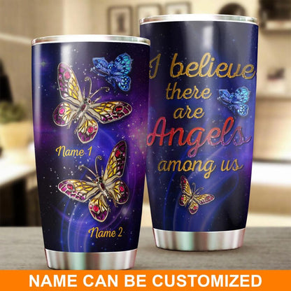 Personalized Memorial Tumbler Angel Among Us Custom Memorial Gift M833