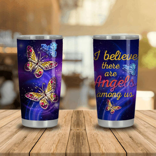 Personalized Memorial Tumbler Angel Among Us Custom Memorial Gift M833