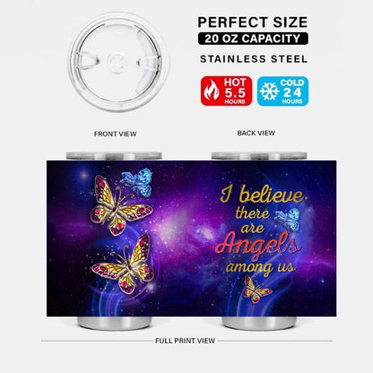 Personalized Memorial Tumbler Angel Among Us Custom Memorial Gift M833