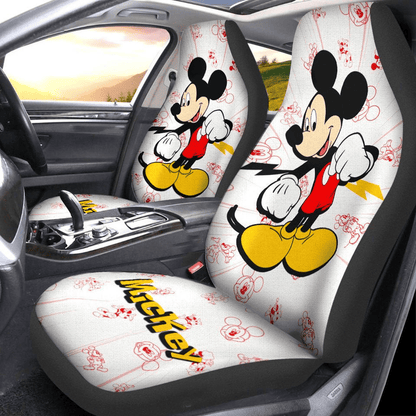 DN MM Car Seat Covers MM Cartton Art Pattern Seat Covers