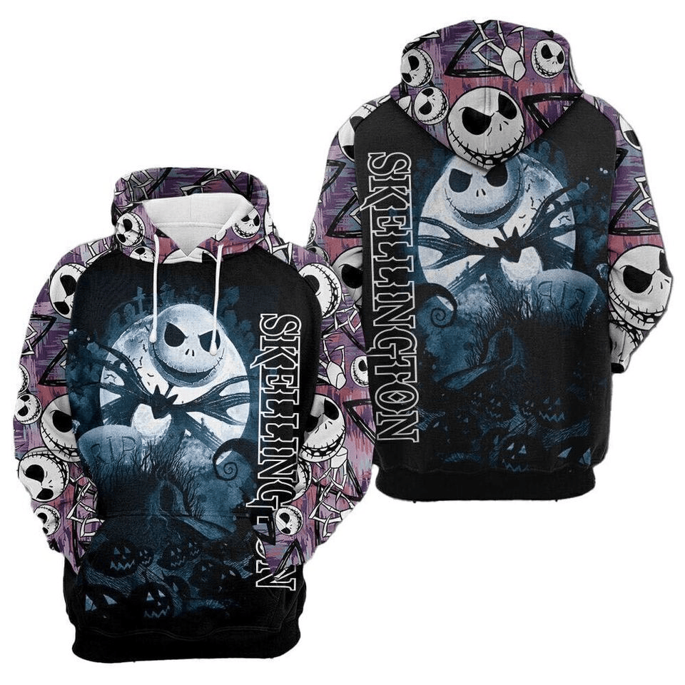 TNBC Hoodie Jack Skellington Ruin All Christmas Hoodie Black Unisex