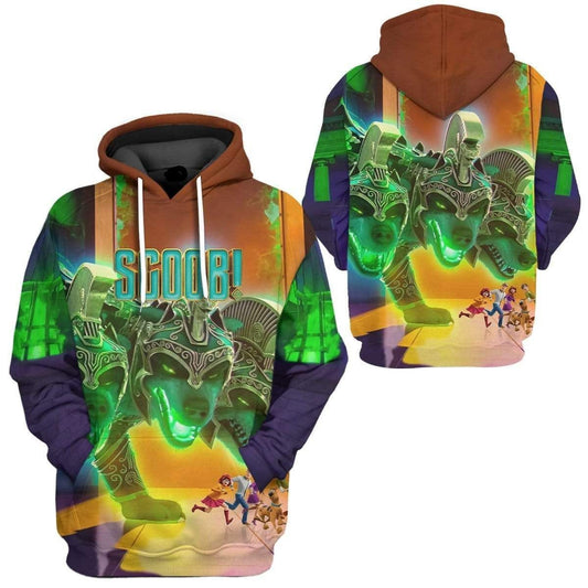 Scooby Doo Hoodie Scooby Doo Scoob Monster Graphic Hoodie Colorful Unisex