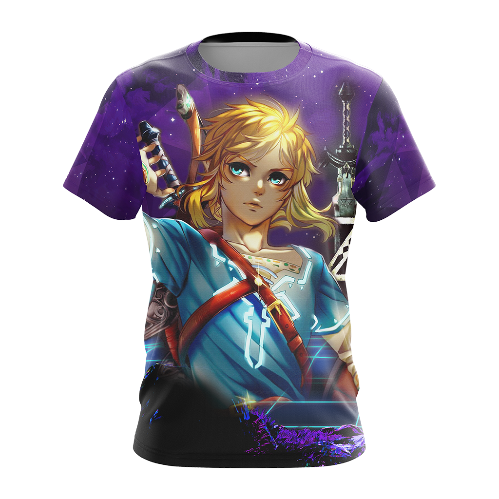 The Legend Of Zelda Hoodie A Sword Wields No Strength T-shirt Colorful Unisex