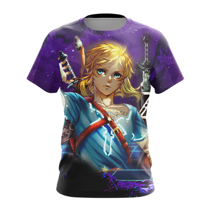 The Legend Of Zelda Hoodie A Sword Wields No Strength T-shirt Colorful Unisex