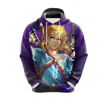 The Legend Of Zelda Hoodie A Sword Wields No Strength T-shirt Colorful Unisex