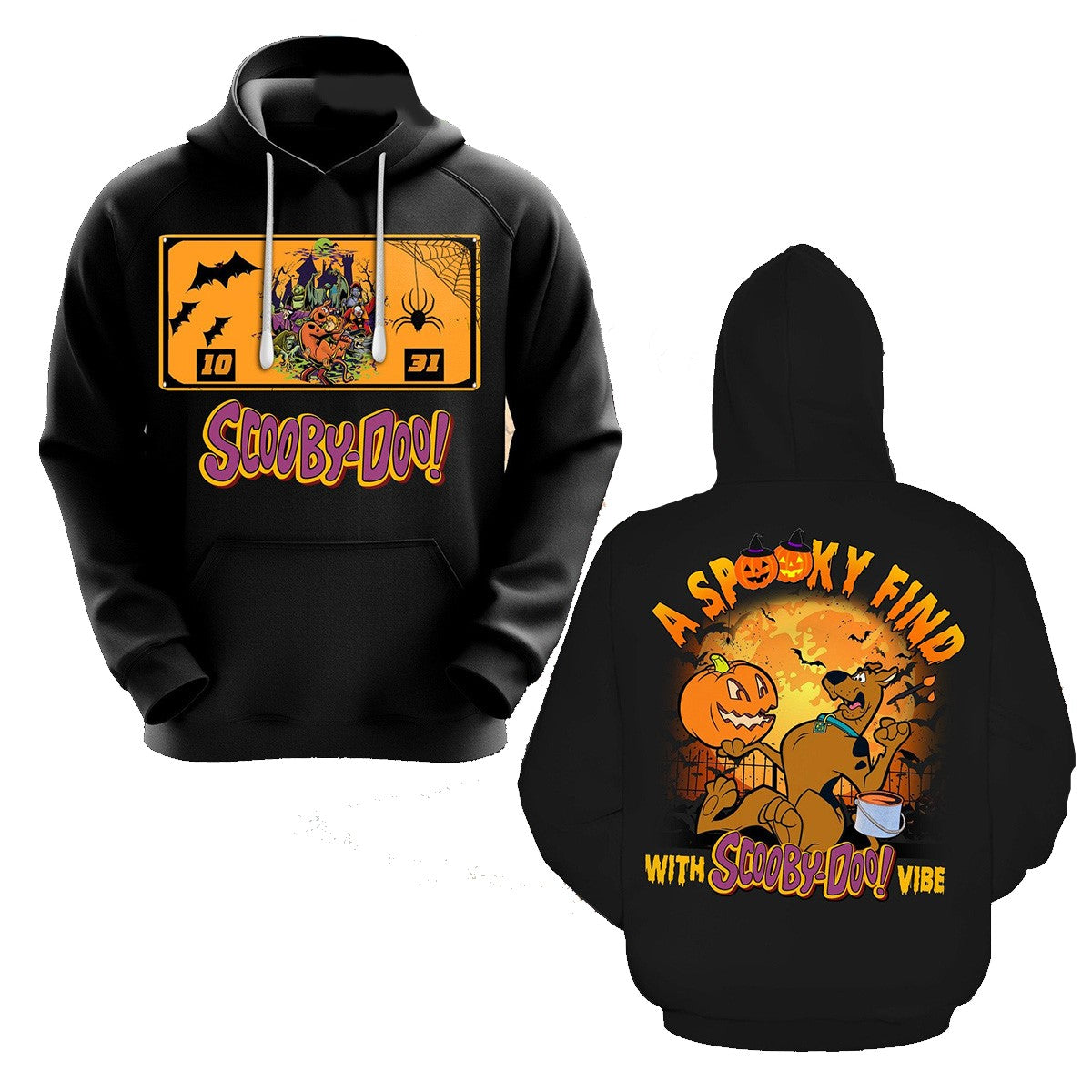 Scooby Doo Hoodie A Spooky Find With Scooby Doo Vibe Hoodie Black Unisex