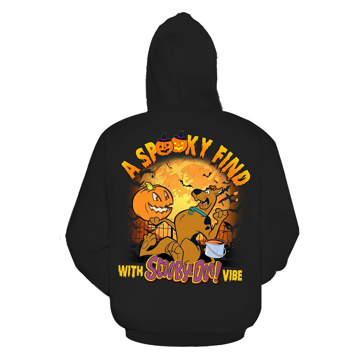 Scooby Doo Hoodie A Spooky Find With Scooby Doo Vibe Hoodie Black Unisex