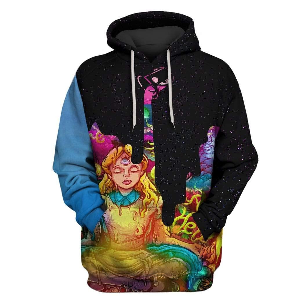 AIW Hoodie Alice In The Wonder Land Galaxy Hoodie Colorful Unisex