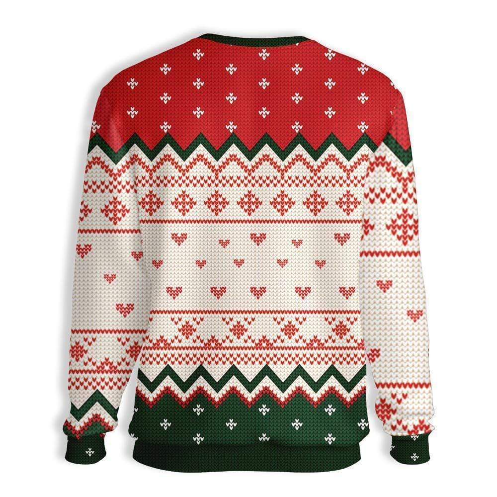 Llama Christmas Sweater All I Want For Christmas Is A Llama Red white Green Ugly Sweater