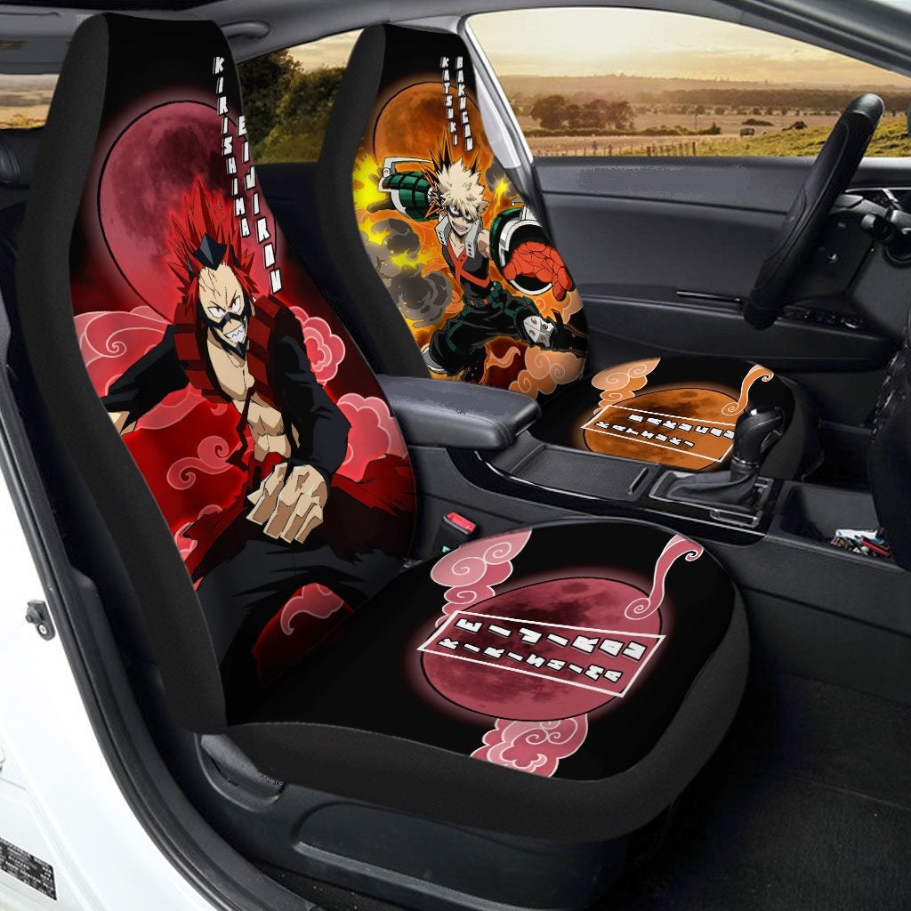 My Hero Academia Car Seat Covers Bakugo And Eijirou Graphic Seat Covers