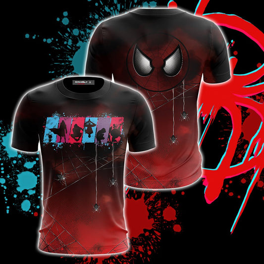 Spider Man Shirt Spider Man Into the Spider-Verse Spider Friend Red T-shirt