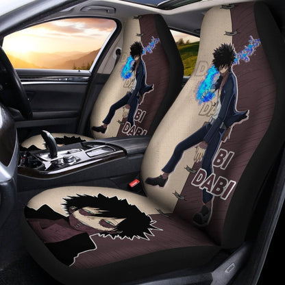 My Hero Academia Car Seat Covers Dabi Villain Graphic Seat Covers