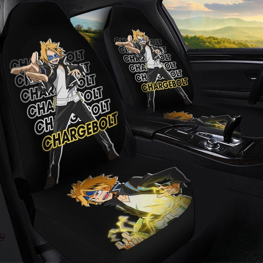 My Hero Academia Car Seat Covers Denki Kaminari Graphic Seat Covers