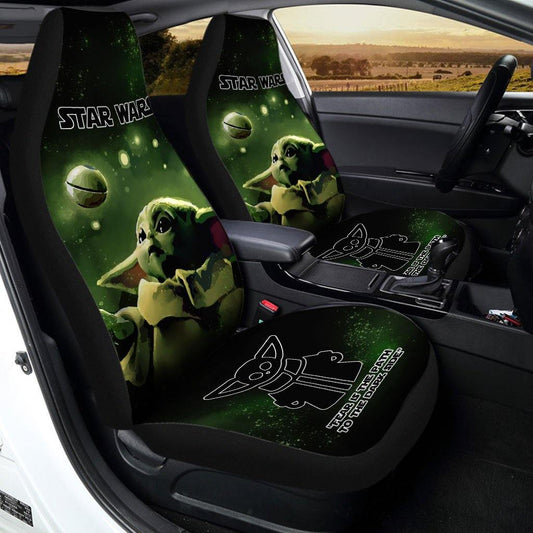 SW Car Seat Covers Fear Is The Path To The Dark Side Seat Covers