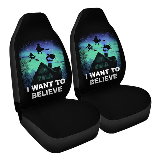 Hocus Pocus Car Seat Covers Hocus Pocus I Want To Believe Seat Covers