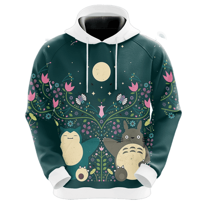 SGhibli Hoodie Today I'm Just A Big Pile Of Nope Hoodie Green Unisex