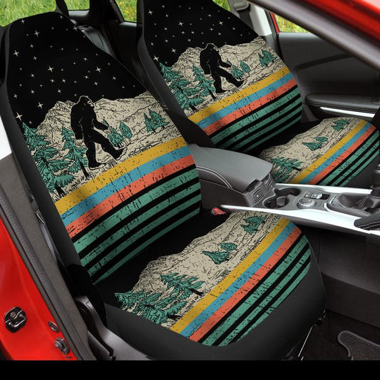 Bigfoot Car Seat Covers Sasquatch Believe Hide And Seek World Seat Covers