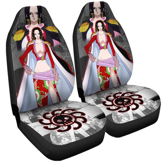 One Piece Car Seat Covers One Piece Boa Hancock Graphic Seat Covers