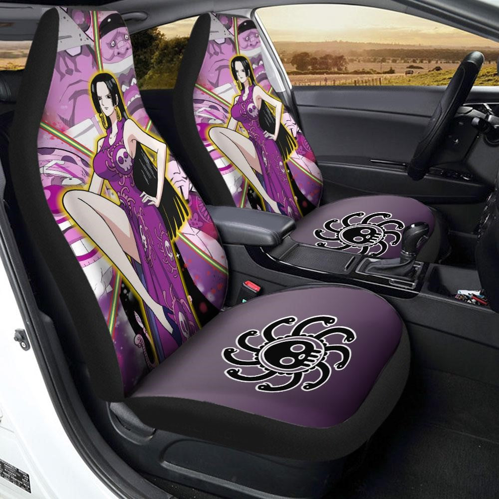 One Piece Car Seat Covers Boa Hancock Graphic Seat Covers