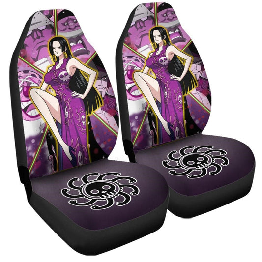 One Piece Car Seat Covers Boa Hancock Graphic Seat Covers