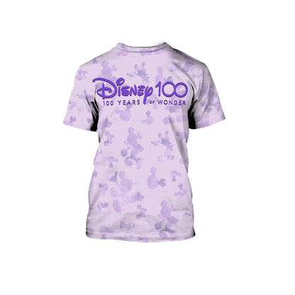 DN T-shirt MK Minnie Friends Castle DN 100 Years Of Wonder T-shirt Purple Unisex Adults New Release