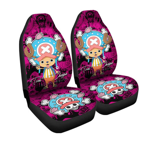 One Piece Car Seat Covers Chopper Graphic One Piece Seat Covers