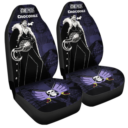One Piece Car Seat Covers One Piece Crocodile Graphic Seat Covers