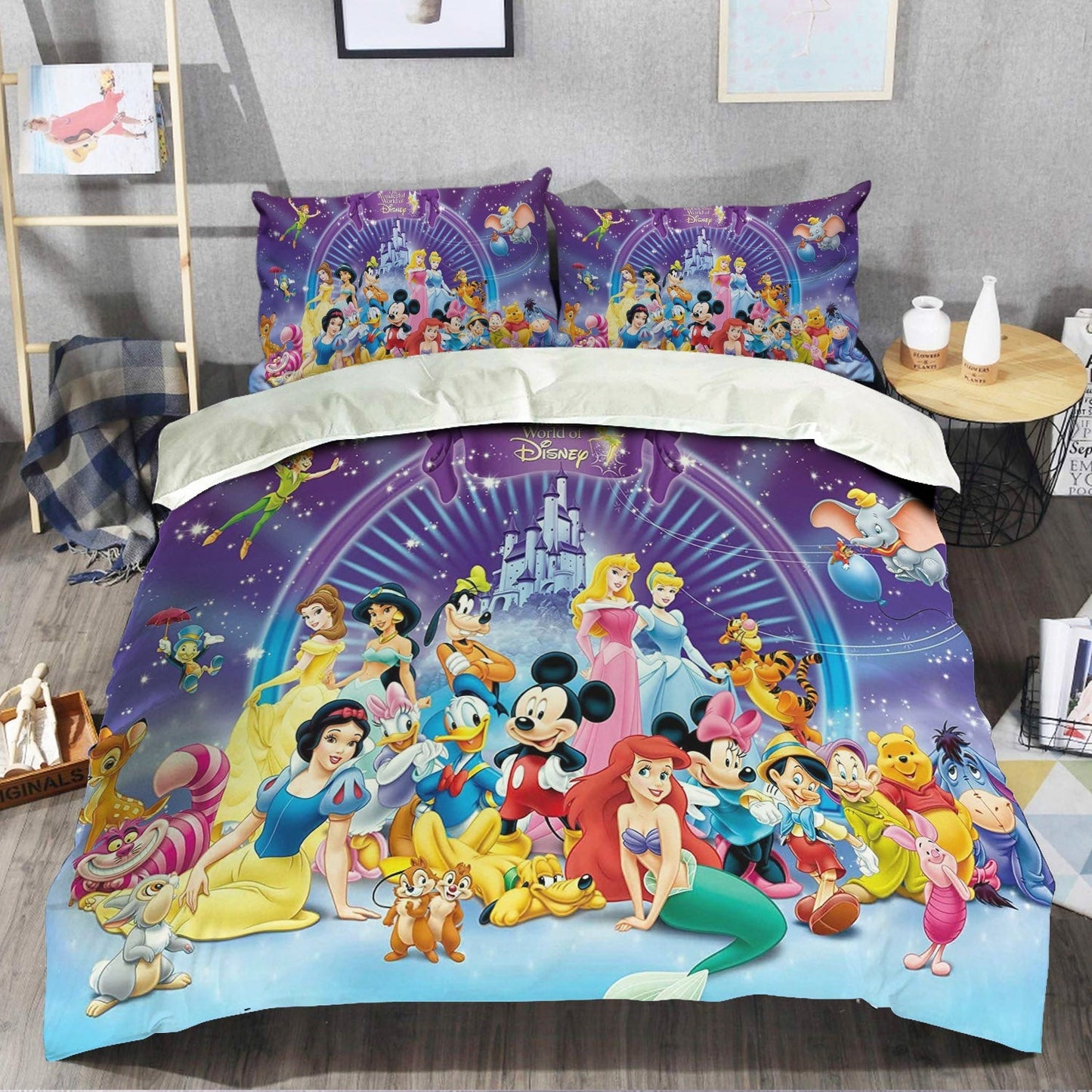 DN Bedding Set DN Movies Characters Graphic Duvet Covers Colorful Unique Gift